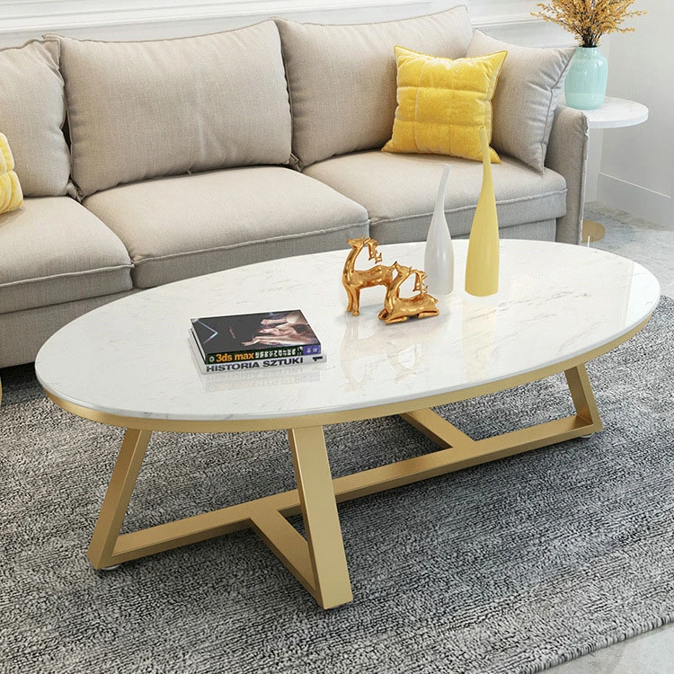 Креативный золотистый круглый гостевой стол в скандинавском стиле кованый железный маленький кофейный столик с