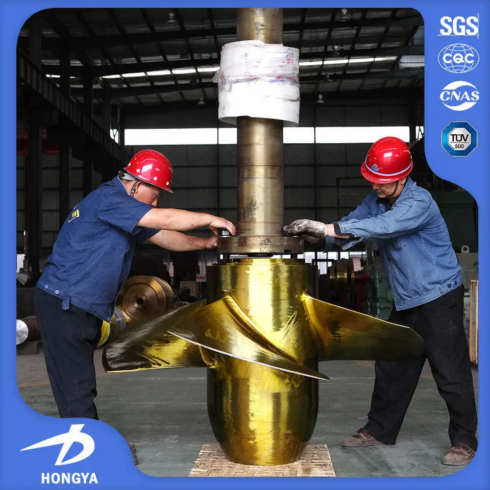 150RPM-1000RPM kaplan industrial turbine