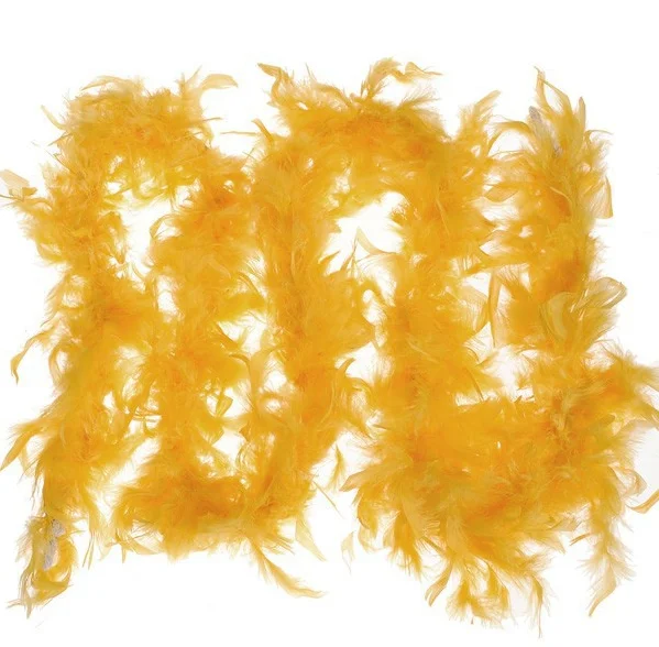 Hot Sale Sexy Turkey Feather Strip Turkry Marabou Feather Boa Colourful for bachelor party