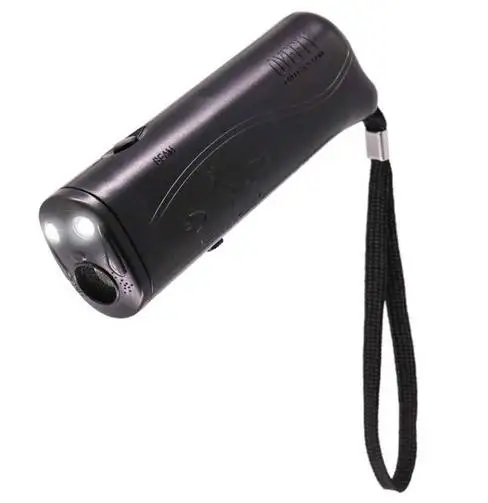 China Factory Manufacturer Customized Anti-Bite Multifunctional Dog Trainer Electronic Ultrasonic Led Flashlight Dog Repeller