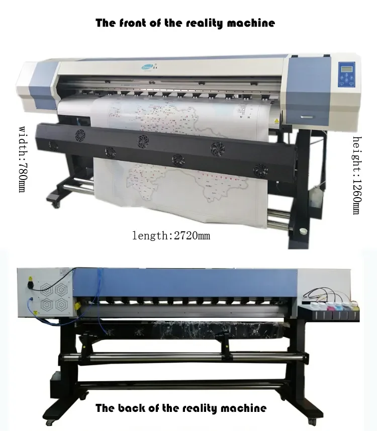 1.8m eco solvent printer i3200 printhead eco-solvent printer banner machines