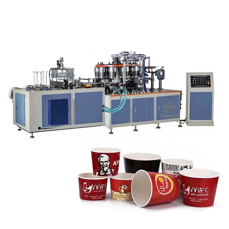 2022 Hot Sale Popcorn Paper Cup Machine Paper Bucket Machine