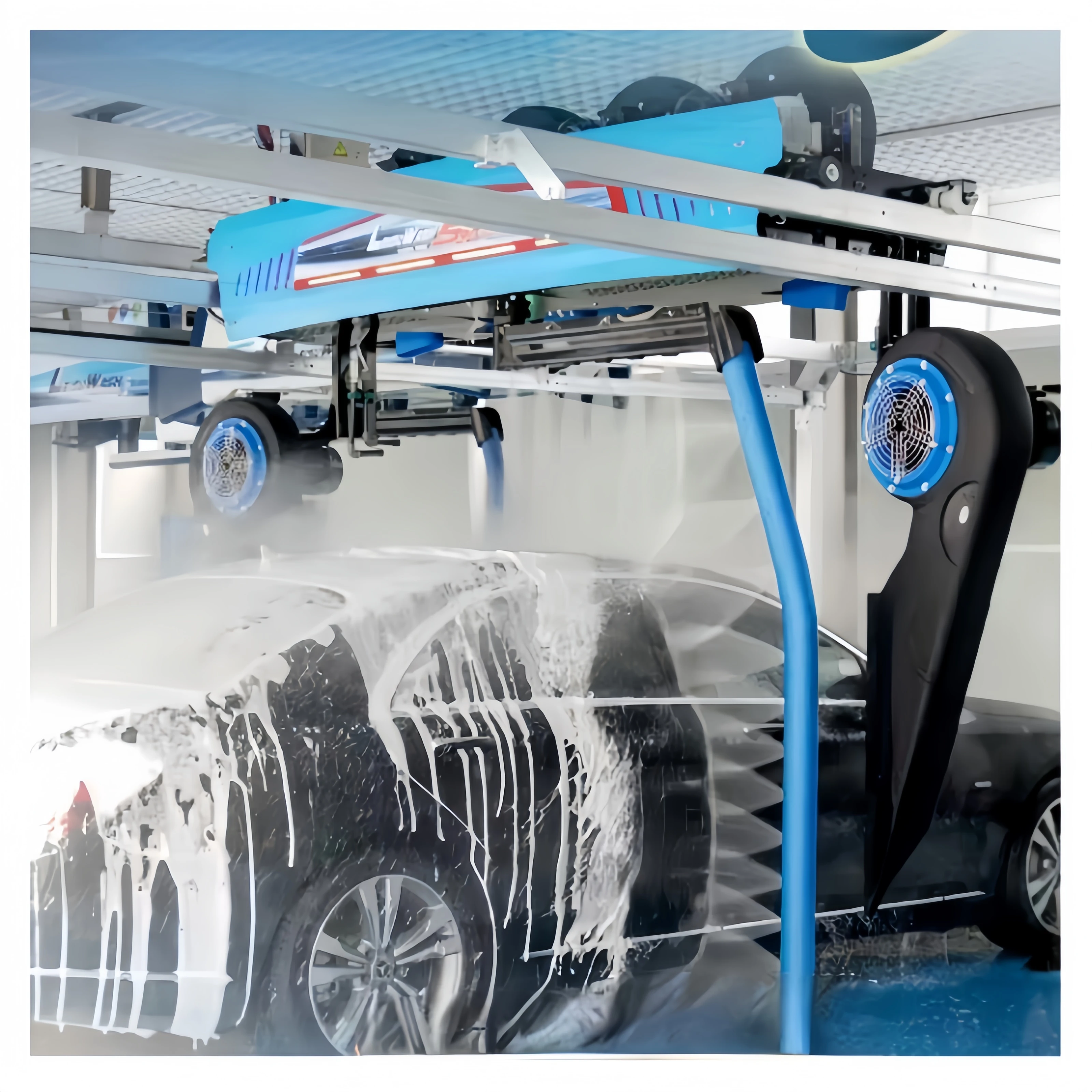 New models on the market Galvanize automatic touchless high pressure Car wash machine for Car wash