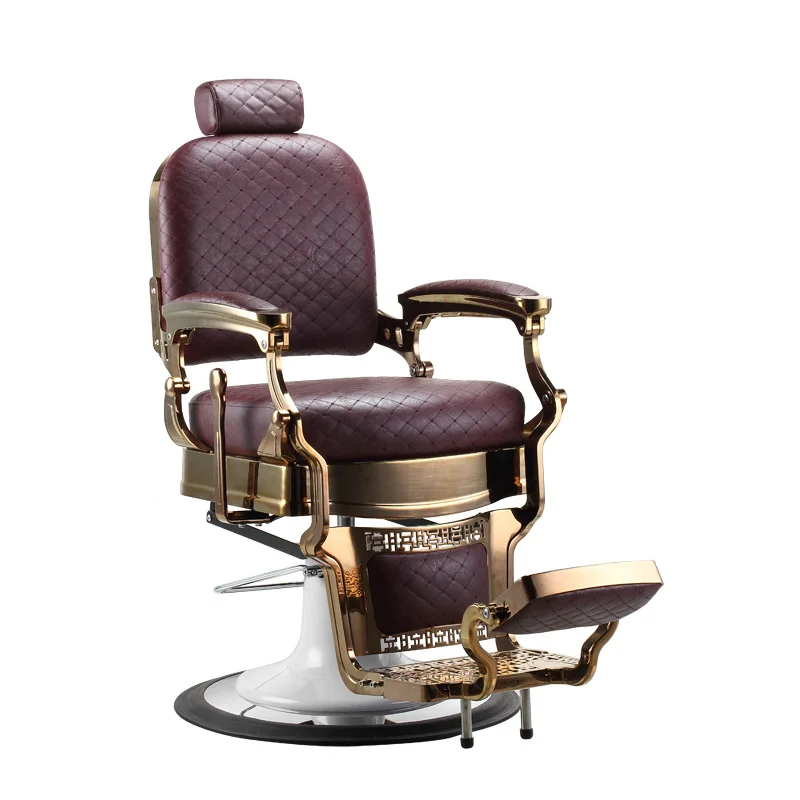 BEIMENG  Furniture Hot Sale Barber Chair New Style Beauty Salon Hydraulic Black Leather Duty Hair Heavy Packing