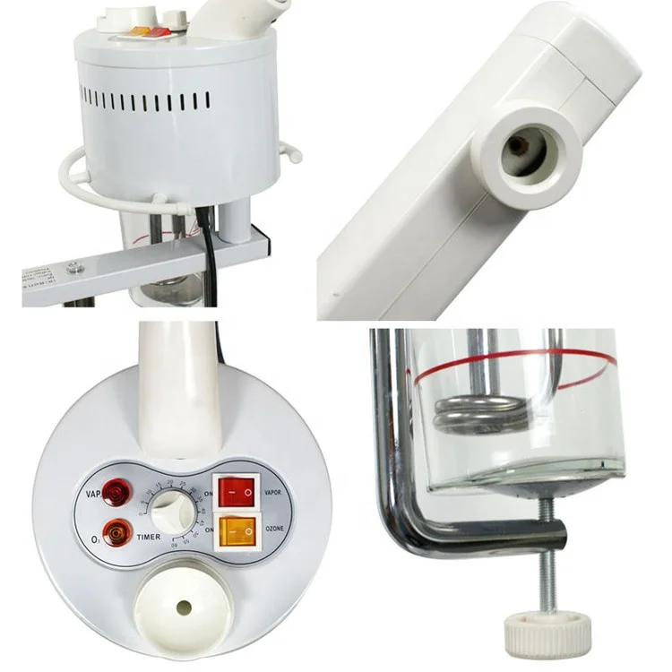 2022 Best selling 2 in 1 Face Steamer and 3X Magnifying Lamp Design for Beauty Use Facial Steamer with Magnifying Lamp