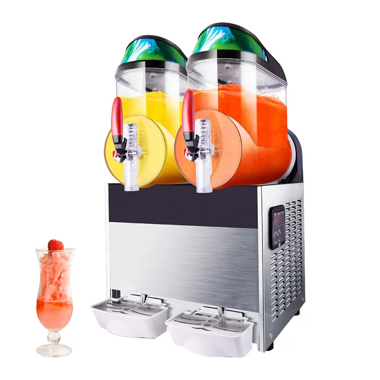 JAHWA Optional Beverage Fruit Frozen Mud Machine XRJ10L 2T Snow Mud Machine