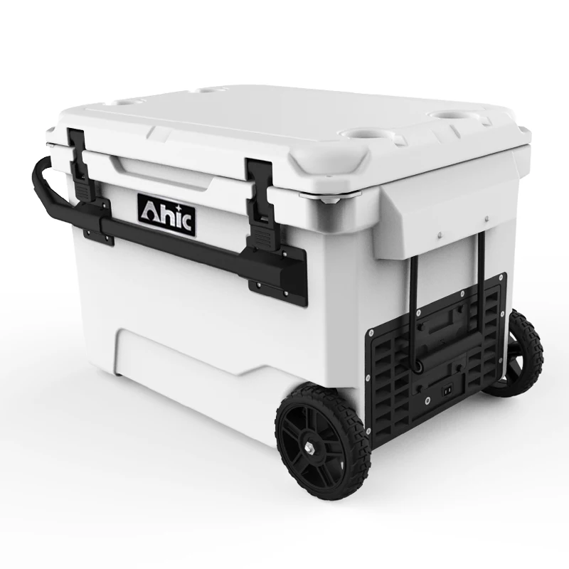 24V 12V  60W Portable 55L Freezer Fridge Car Refrigerator  Camping for Truck RV Car