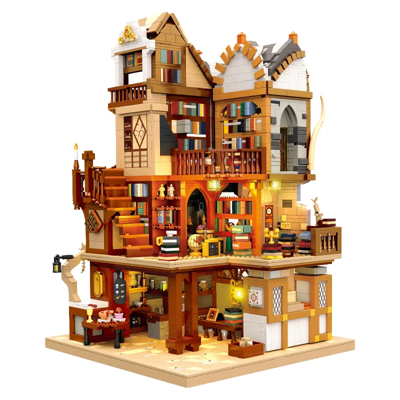 Wholesale Modern DIY Building Blocks Toy Educational Plastic Model Dream House for Girls Made in China Fun Compatible kid toys
