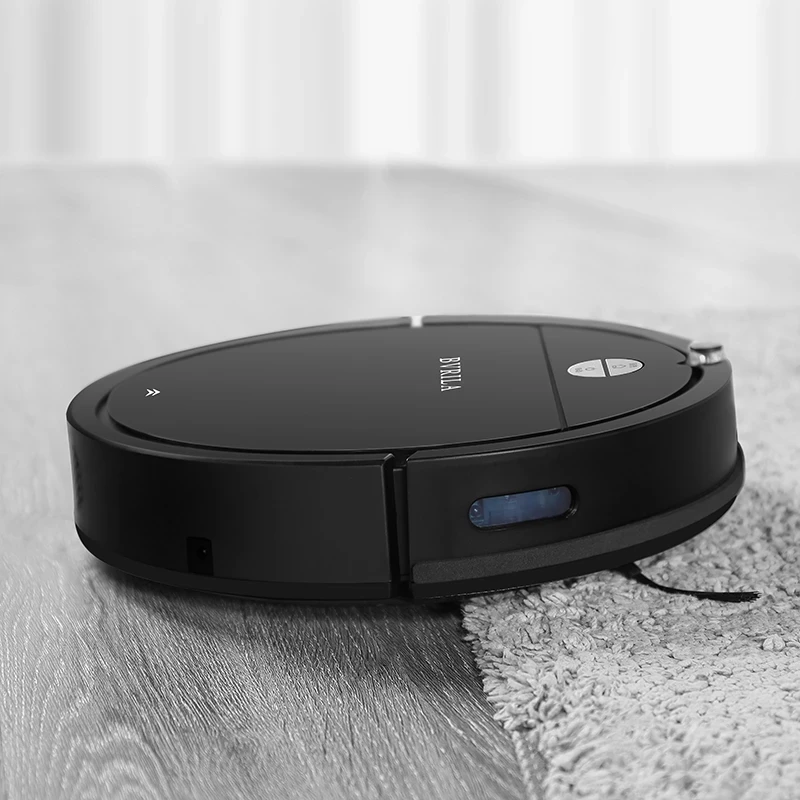 
Sweeping Robot Vacuum Cleaner Wet Mop Auto-Recharge U Path Planning Scheduled Remote Control 6 in 1 for Pet Hair Carpet Floor 