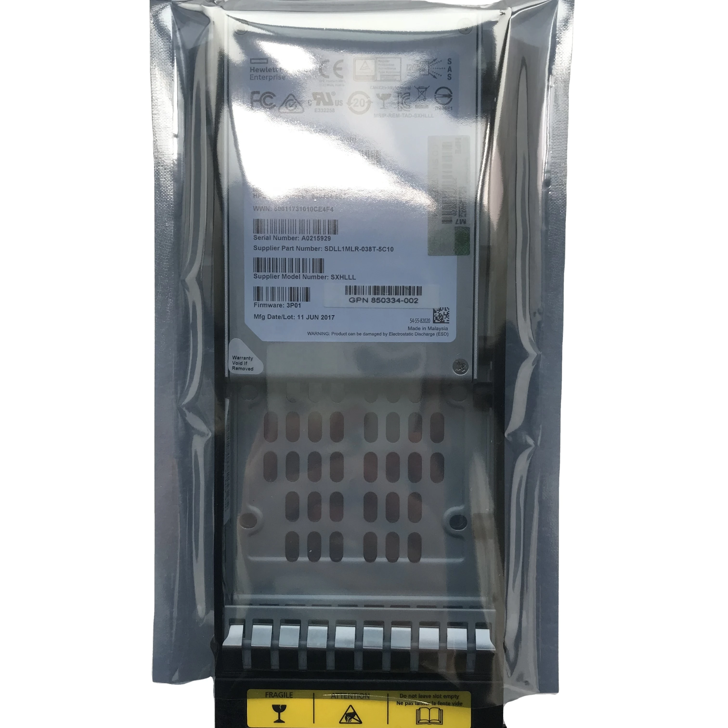 12 г SAS SSD 3 84 t 2 5 дюймов жесткие диски K2P91B 873101-001 873101 для HP 3par 8000