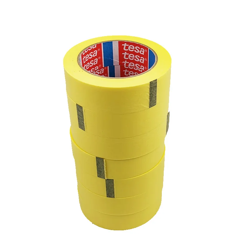 Hot Sale Yellow  Professional Precision Painter Thin Masking Tape