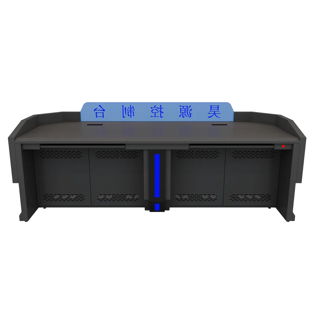 Светодиодный командный центр безопасности монитор консольный стол источник Заводская индивидуальная мебель для офисных рабочих станций