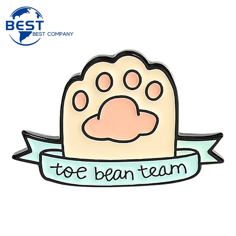 Free Sample Cute Animal Cat pin Custom Decoration Metal Logo Hard Enamel Lapel Badge Pins for Hat Clothing