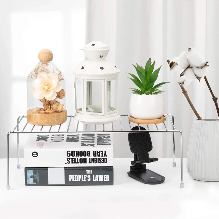 Kitchen spices small items storage steel rack single layer