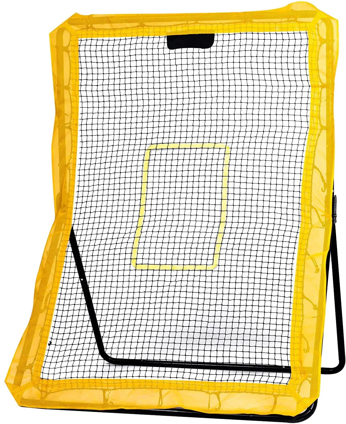 Lacrosse Baseball Softball Rebounder Net, Adjustable ball square pickleball bounce back