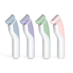 EASTO 3 In 1 Blade Electric Razors 100% Waterproof Epilator Rechargeable Hair Trimmer For Private Parts Legs Armpit