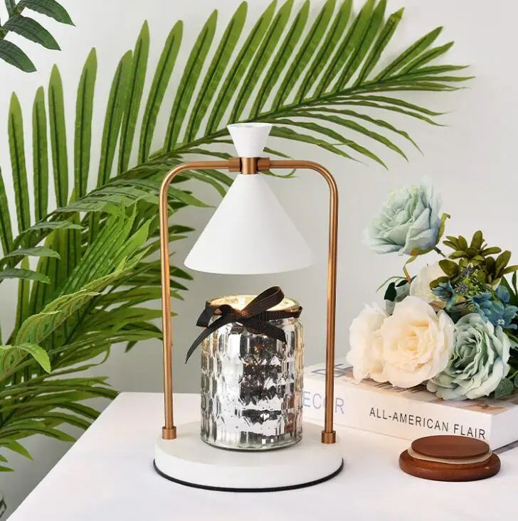 2023 3 trending products korean metal candle warmer colorful aromatherapy lamp