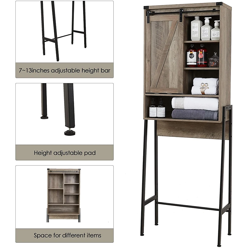 Bathroom Freestanding Space Saver Over The Toilet Bathroom Cabinet Over Toilet Organizer Toilet Stand Rack