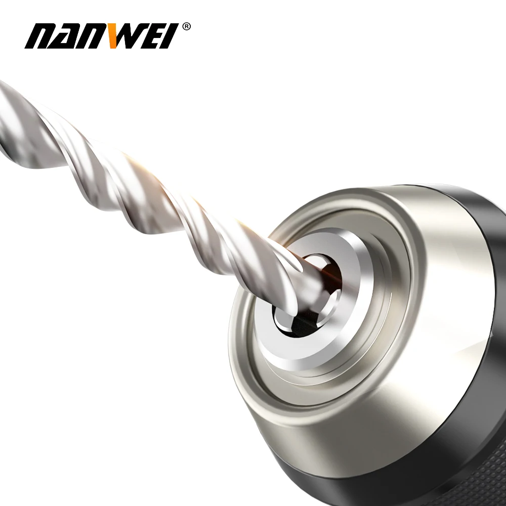 NANWEI hot-selling 2pcs 16.8v power tool combination impact drill and electric screwdriver set