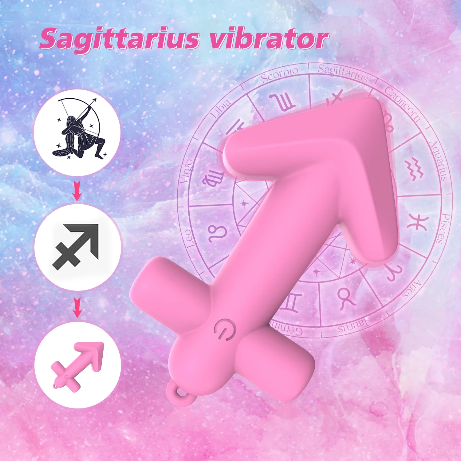 Sagittarius-Inspired Vibrator Bold Exploration and Intense Pleasure for Adventure and Freedom Seekers