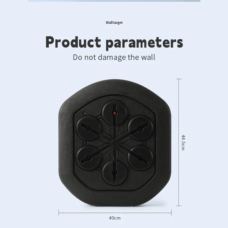 Boxing Machine Electronic Musical Punching Pads Stickers wall electronic mini music punch game smart music boxing machine