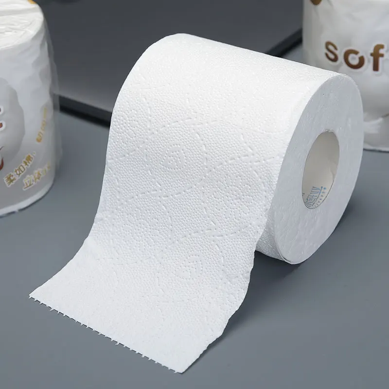 Soft Cheapest Jumbo Roll 2 Ply 3 Ply Eco Friendly Embossed Toilet Paper