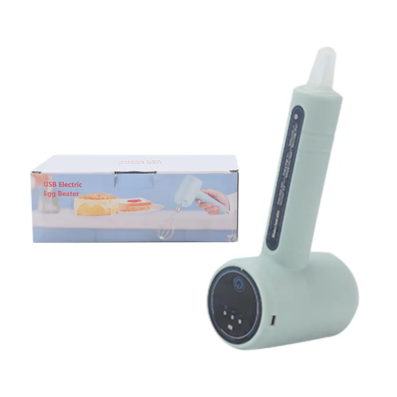 Egg Beater Whisk Rechargeable Stainless Steel Mini Kitchen Electric Milk Cream Egg Whisk