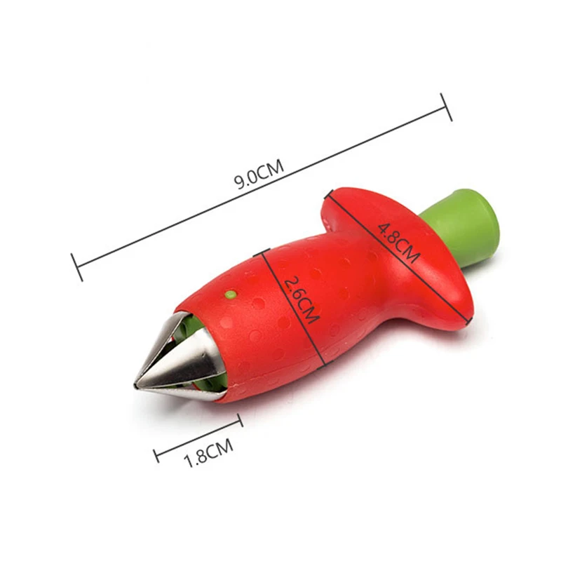 Qimeng Amazons Best Selling Products Fruit Vegetable Tools Strawberry Huller Tomato Stalks Knife Corers Remover Clip Portable