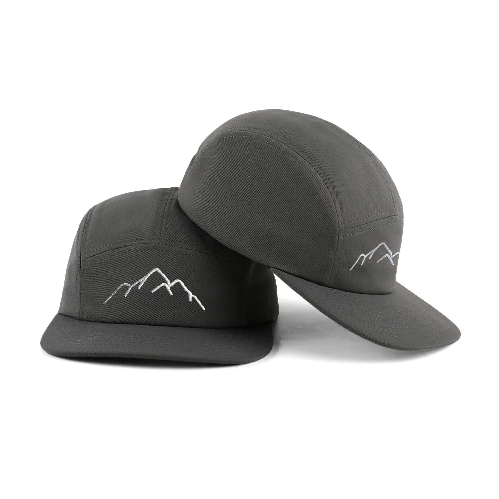 Спортивная неструктурированная 5-панельная шапка для бега