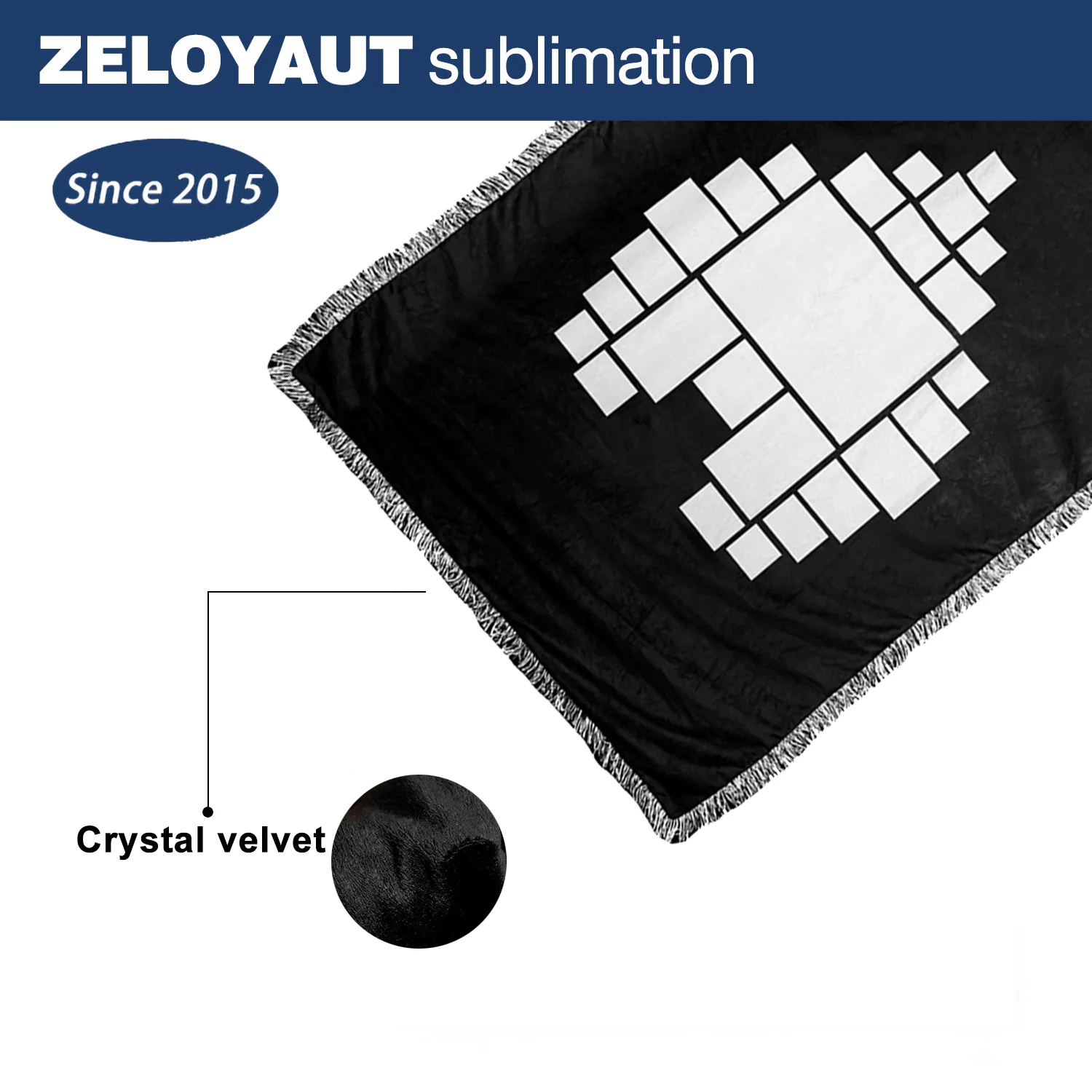 USA warehouse Sublimation blanks blanket Heart shape Short plush Custom throw blanket sublimation blankets for home decor