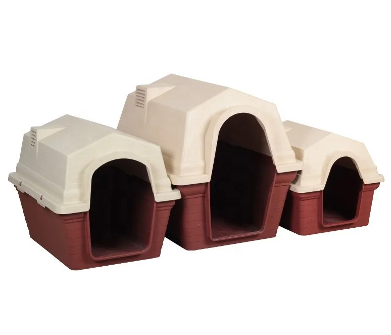 Plastic Dog House Animal Pet Shelter Kennel