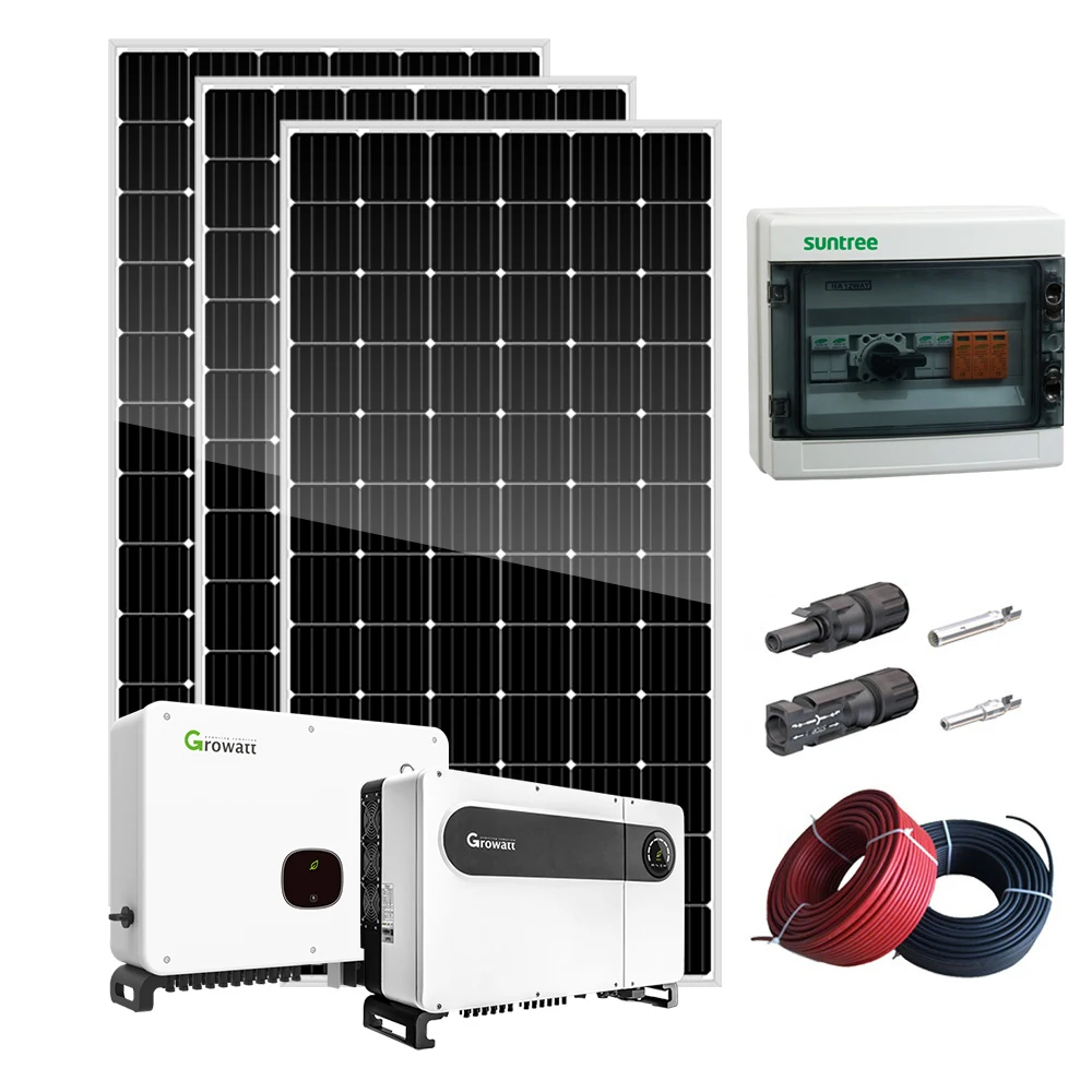 On and off grid 3 кВт 5 10 25 гибридная система солнечной энергии для