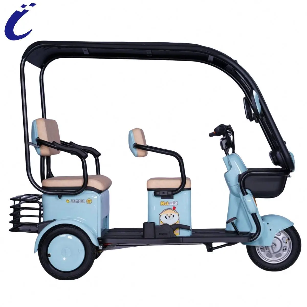 CHENLU New Product Adult Electric Bike 3 Wheels Tricycles With Roof  Electric Tricycle For Passengers