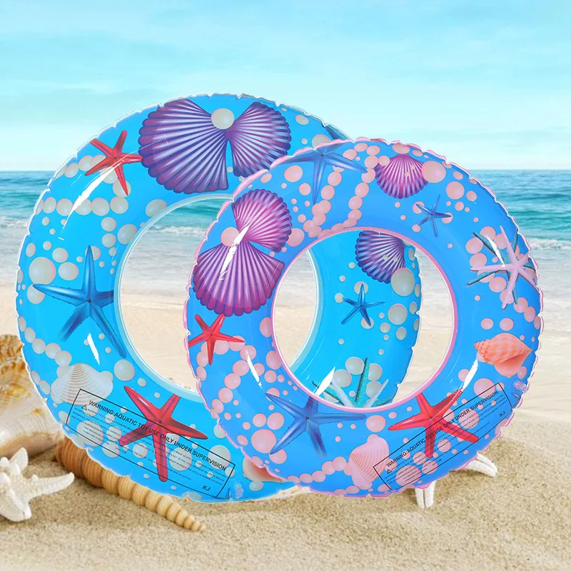 Manufacturers custom thickened children swimming ring inflatable   environmental  pvc anti-drowning life buoy underarm ring
