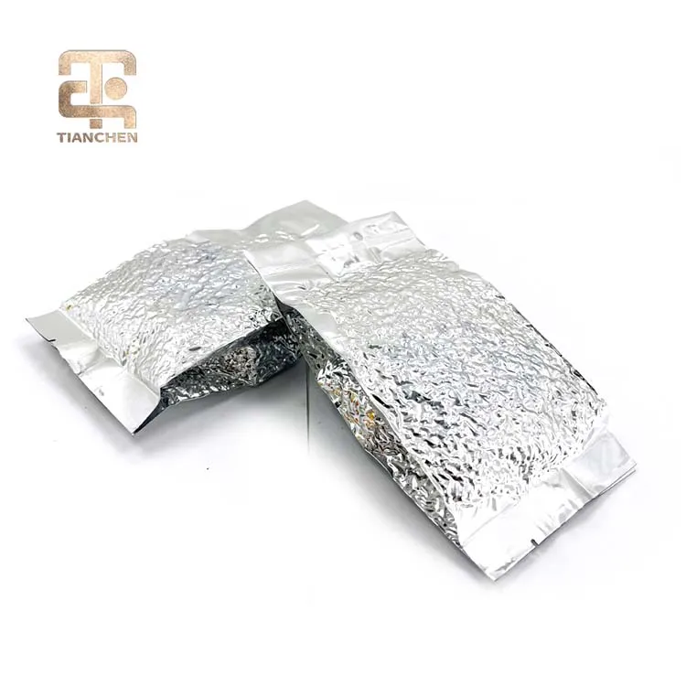 Wholesale Custom Food Packaging Storage Plastic Vacuum Bags Silver Aluminium Foil Bags