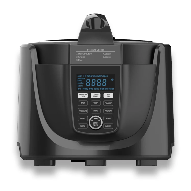 Potato Twist Chicken Deep Fryer Small High Electric Pressure Turbo Hot Air Fryer