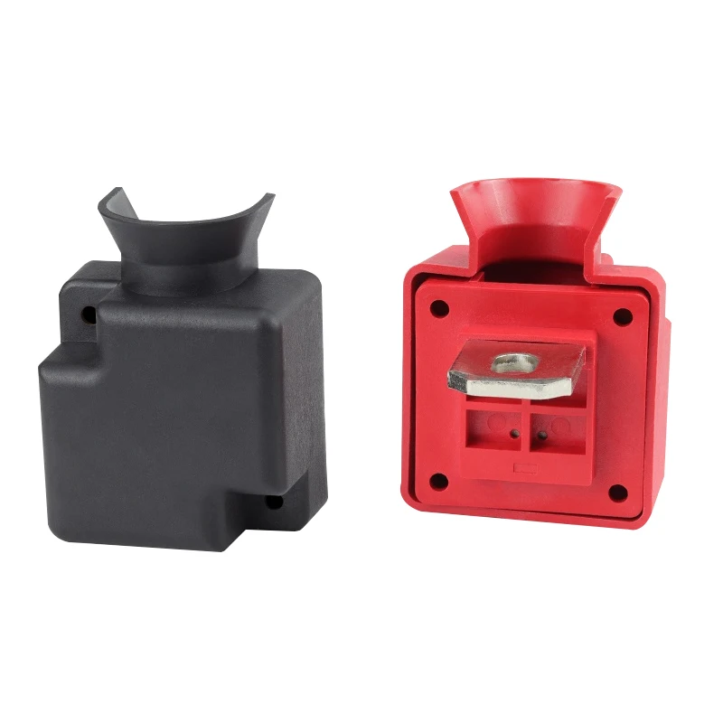 500A Energy Storage Connector Charging High Current Red And Black Battery Connection Battery Terminal