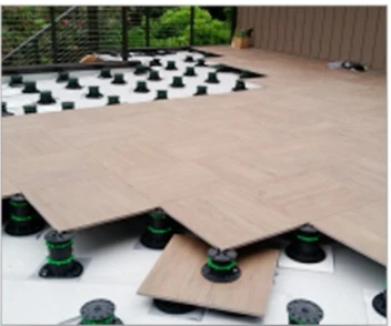 Cheap plastic flooring adjustable paving support