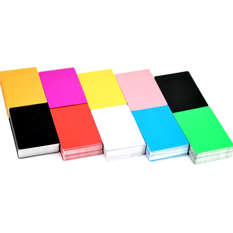 Metal business card custom metal business card