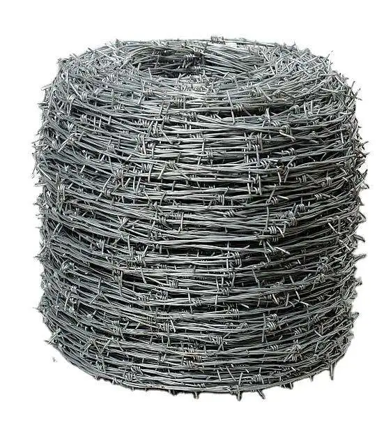 Factory Price High Security Razor Barbed Wire Anti Climb  theft barbed wire mesh fence