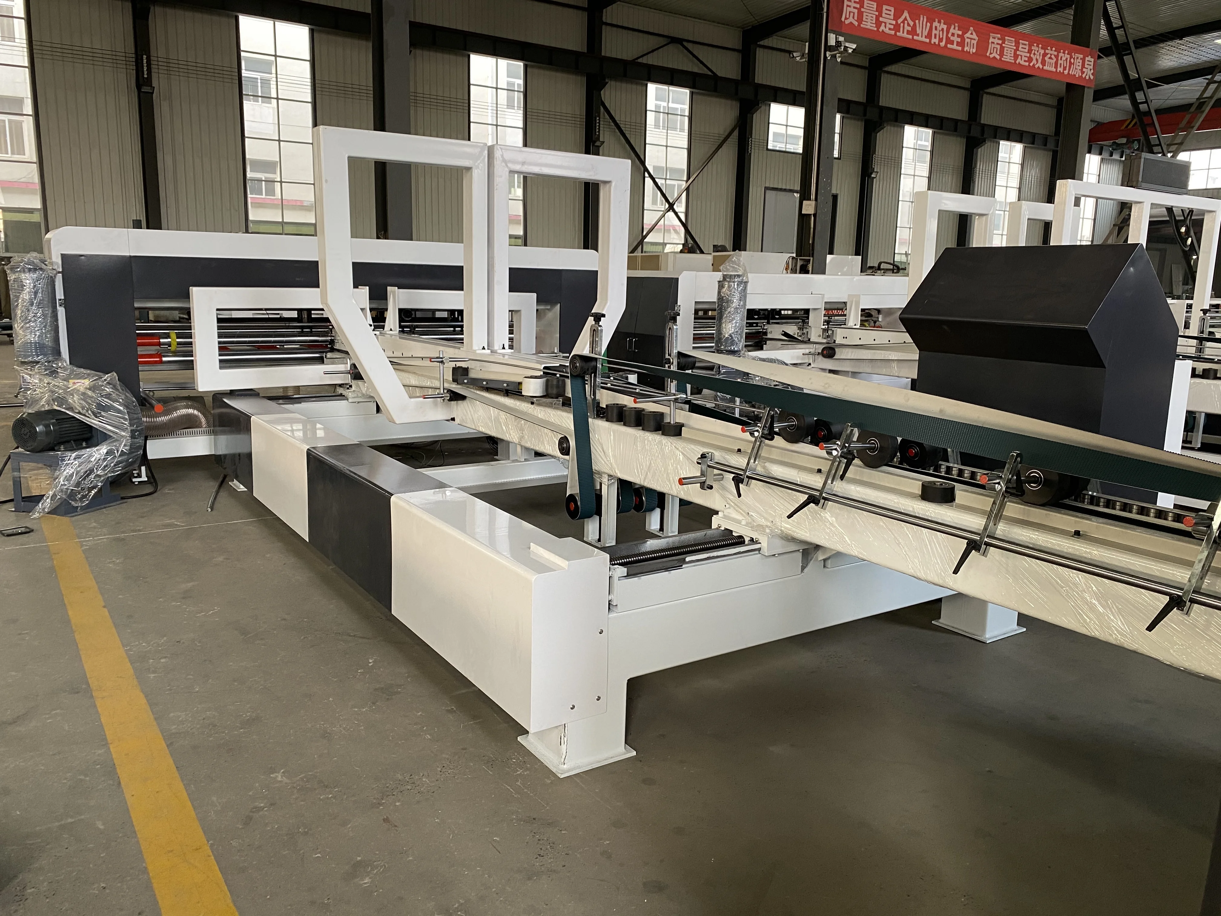 Hebei automatic carton box folder gluer machine