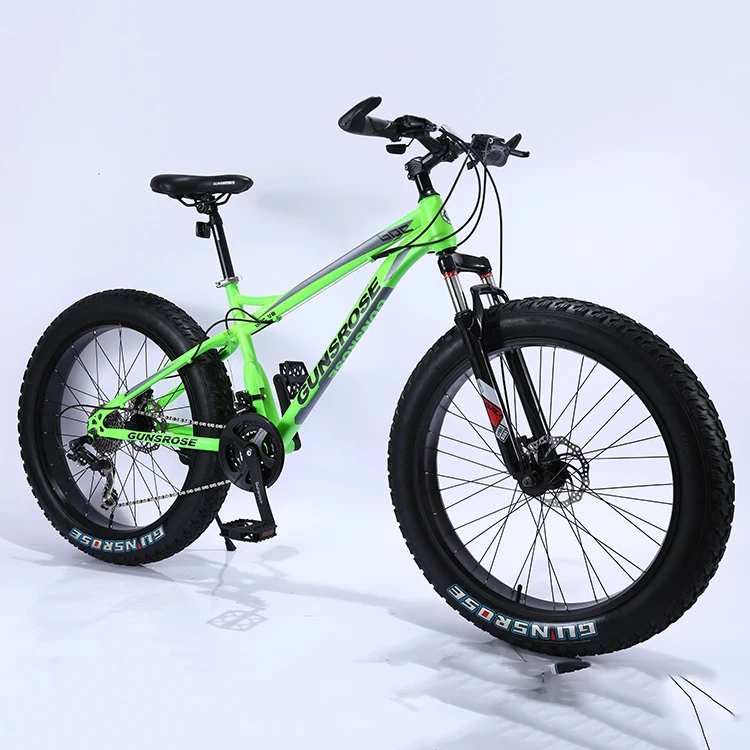 GSD OEM 26 Inch Fork Suspension Snow Beach Bicycle Fat Tire Mountain Bike/colored fat bike tire 26x4.0