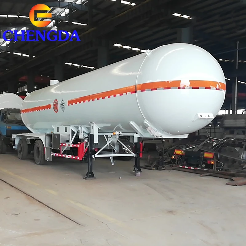 Factory directly Used tanker carrier New gas 25000Lliter 30000liter LPG tanker on sale