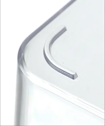 Refrigerator Egg Storage Bin  Fridge Egg  fresh-keeping box Egg Tray Clear(24 grids)