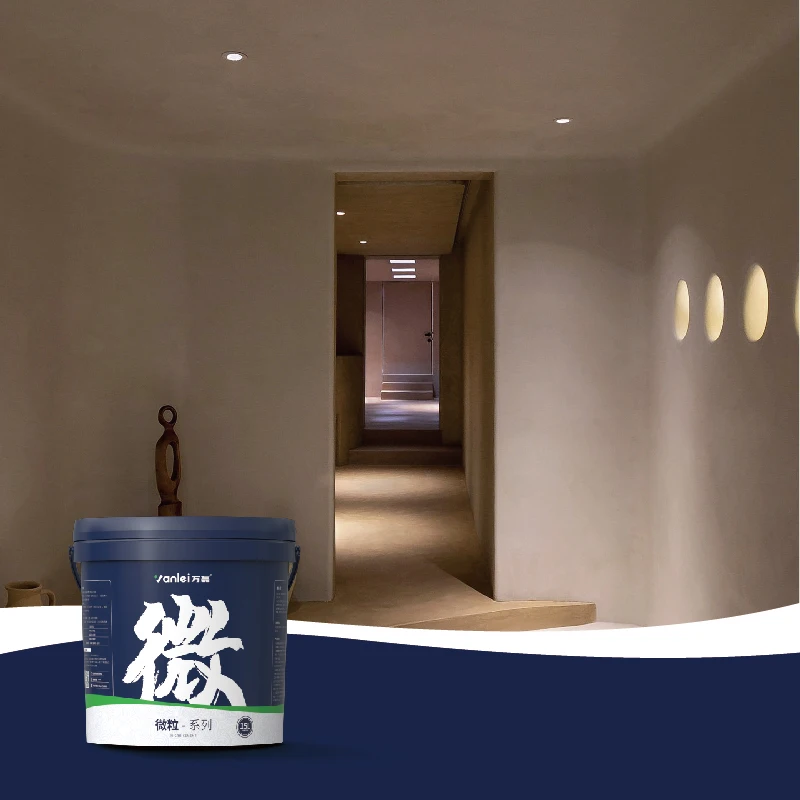 Wanlei  2022 Hot Sale Waterproof Micro Cement For Interior and Exterior