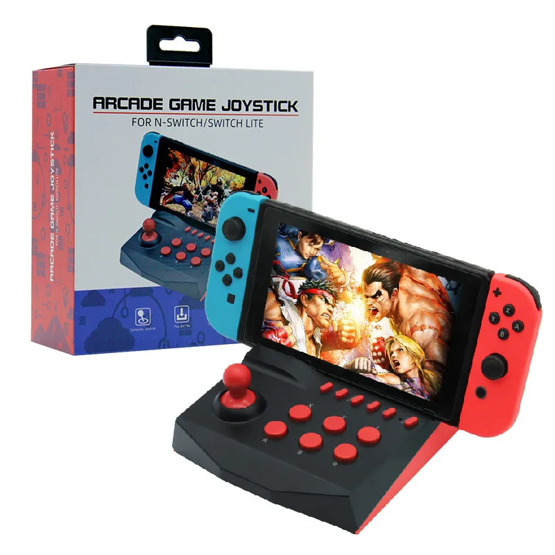 Лучший карманный мини-джойстик для аркадных игр джойстик Nintendo Switch качающийся USB-джойстик контроллер