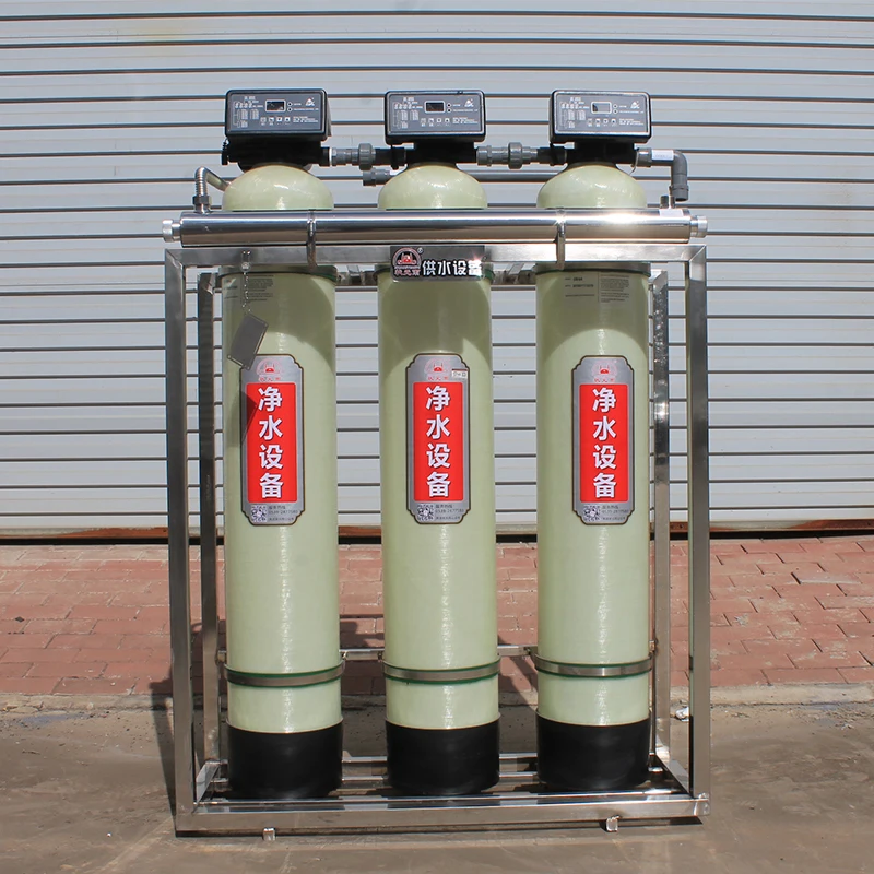 quartz sand filter media water treatment filter media 0.5-0.8T Three-stage filtration system
