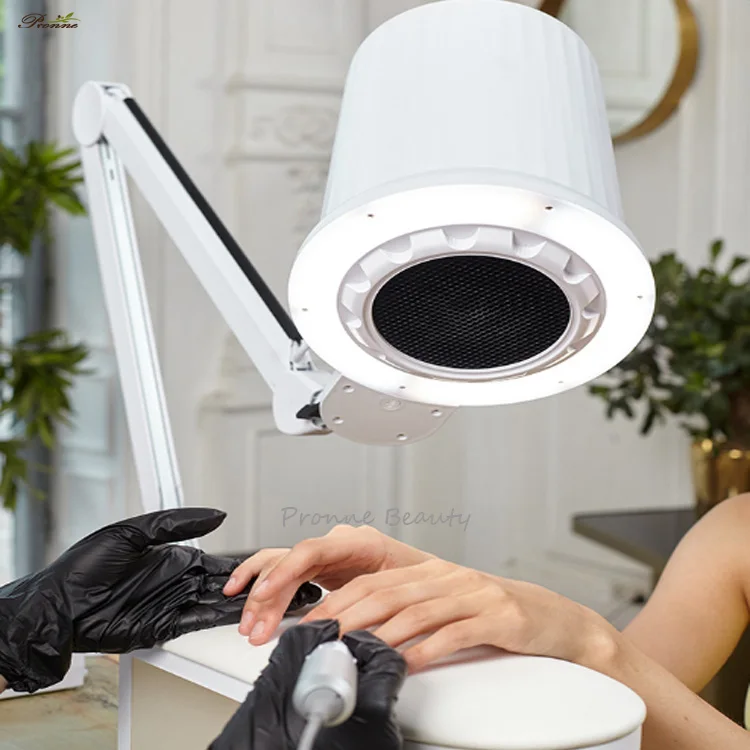 High-end manicure 4BLANC Alize vacuum cleaner for pedicure with filter and LED lamp