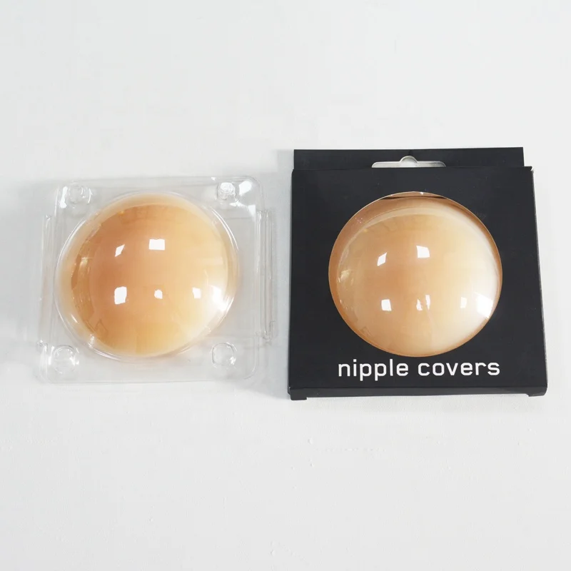Waterproof Reusable No Adhesive Nipple Pasties Matt Silicone Nipple Cover