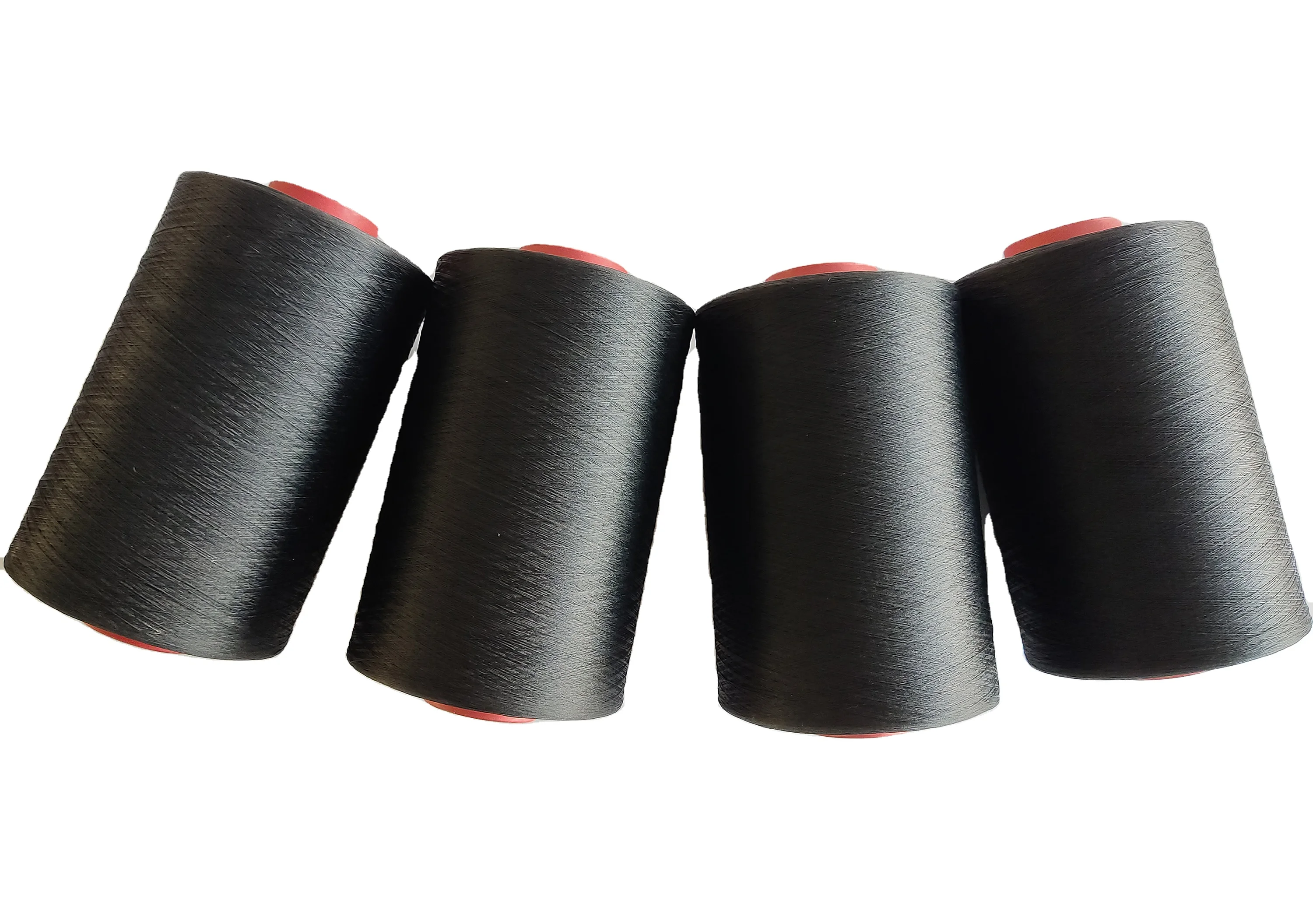 carbon fiber coated permanent anti static conductive yarn for woven knitted fabric